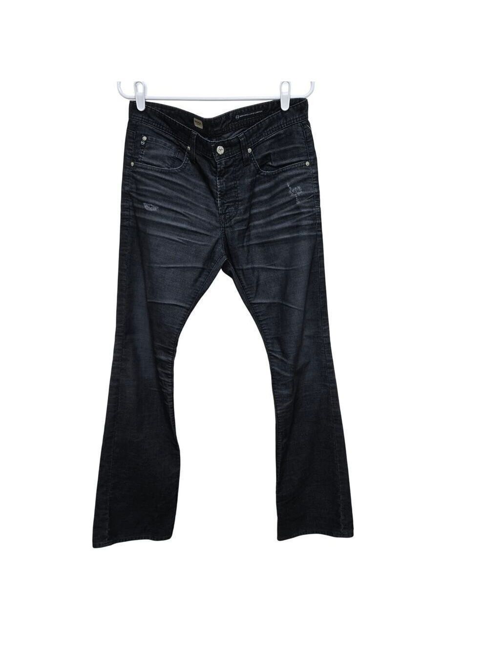 AG Adriano Goldschmied Brooklyn Slim Boot Corduroy Jeans 32 USA